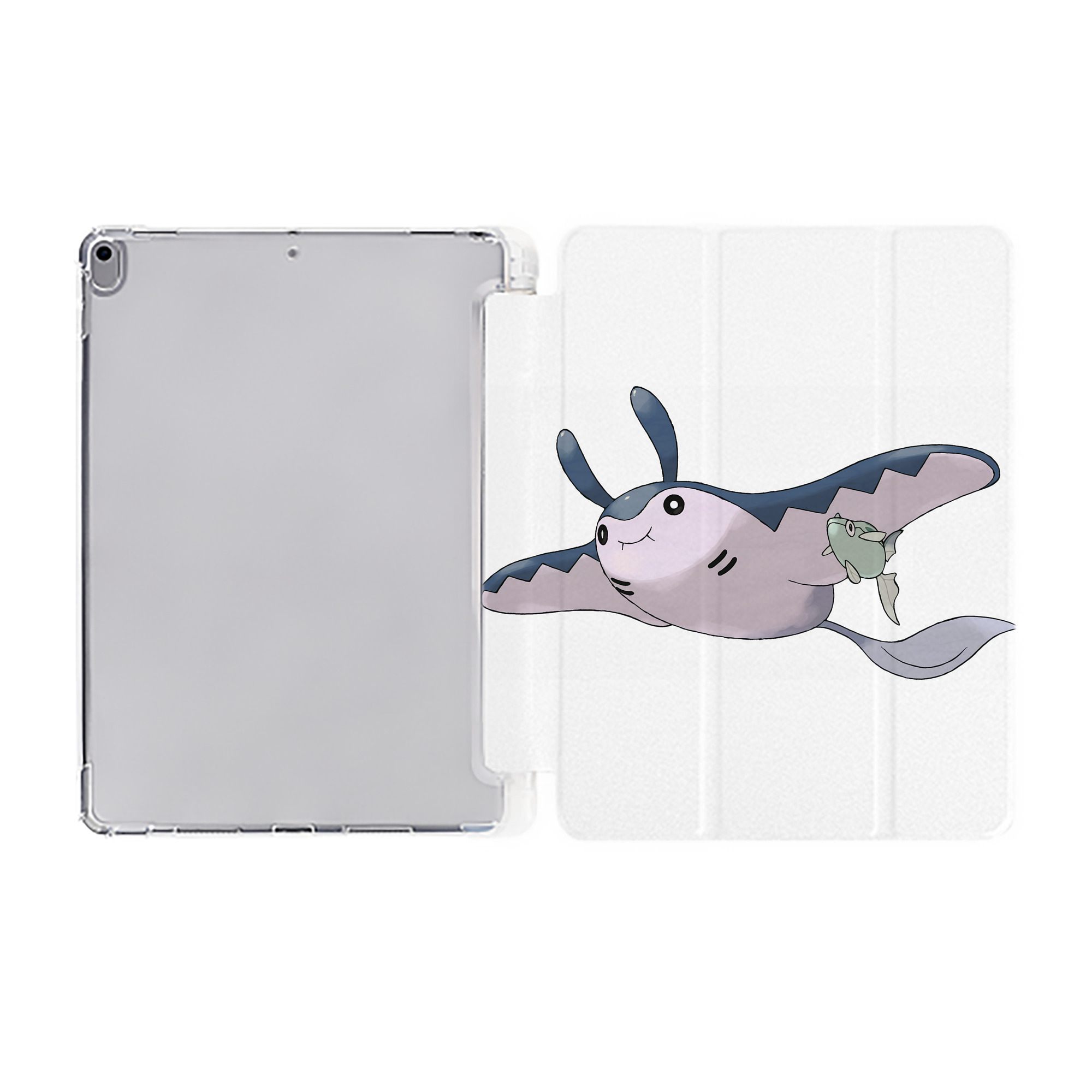 （画像用） ポケットモンスター Pokémon IPad ケース ペン収納付き 三つ折りスタンド PUレザー×シリコン 対応機種9.5/10.5/10.9インチ